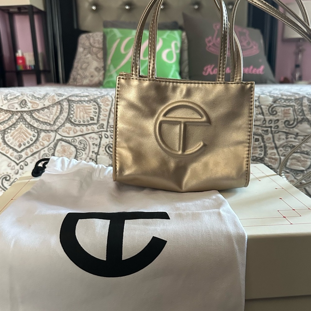 Telfar Gold Women's Bag